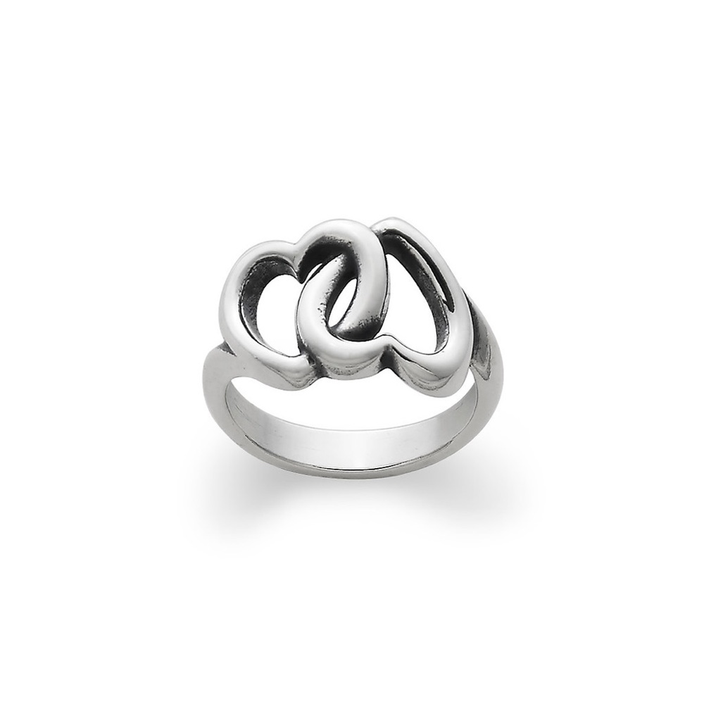 COPY - James Avery Linked Hearts Ring